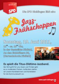 SPD Ricklingen: Jazz-Fr�hschoppen