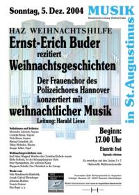Weihnachtskonzert zum Zuh�ren und Helfen