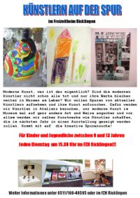 K�nstlern auf der Spur