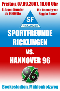 Sportfreunde Ricklingen - Hannover 96