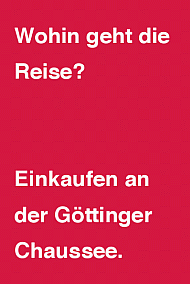 Wohin geht die Reise? 