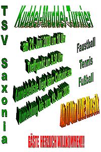 TSV Saxonia: Kuddel-Muddel-Turnier