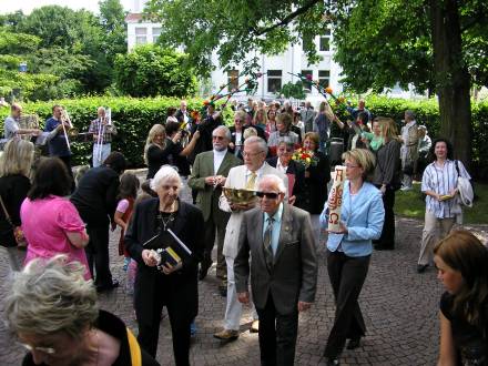 Ankunft an der Michaeliskirche