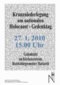 Nationaler Holocaust-Gedenktag
