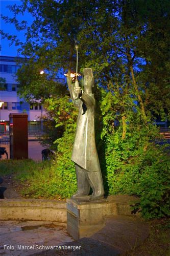 Butjerbrunnen auf dem Oberricklinger Marktplatz