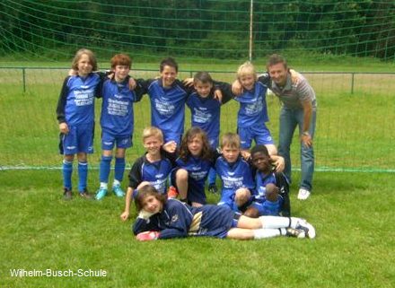 Wilhelm-Busch-Schule: Toller Erfolg bei der Fußball-Grundschulmeisterschaft