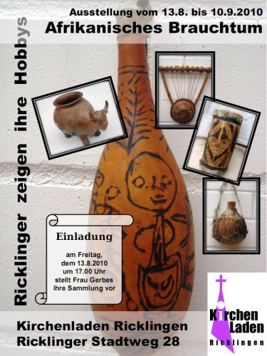 Afrikanisches Brauchtum  zusammengetragen von Gertraud Gerbes