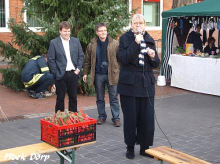 Eröffnung des OBV-Weihnachtsmarktes 2009 (Foto: Fidele Dörp)