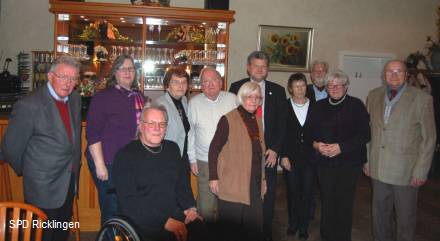 SPD Ricklingen ehrt ihre Jubilare