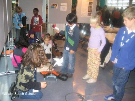 Messeauftritt des 4. Jahrgangs auf der Schülermesse