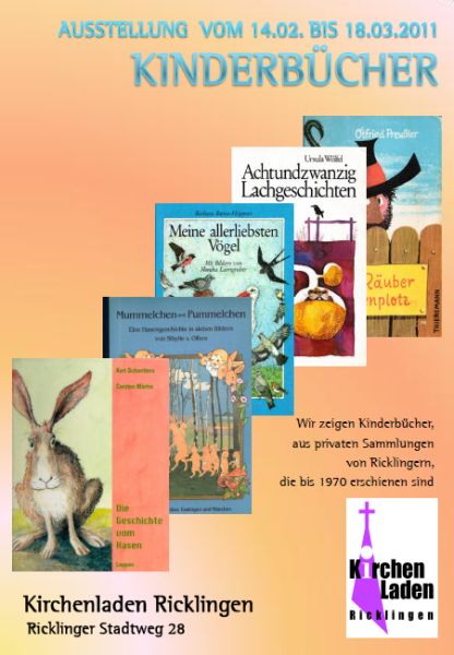 Ausstellung im Kirchenladen Ricklingen: Kinderbücher