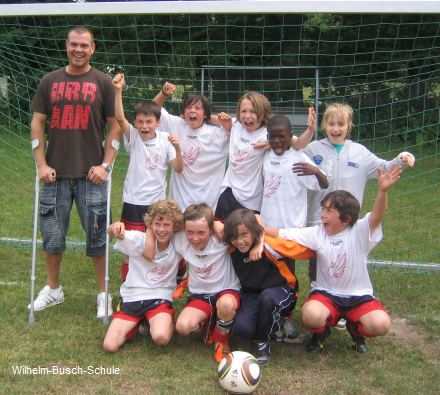 Fuball-Schulmannschaft