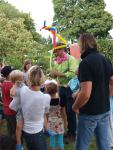 Ballonkünstler beim KGV-Sommerfest
