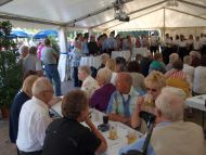 Im Festzelt am Ricklinger Deich