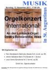 St. Augustinus: Orgelkonzert - International
