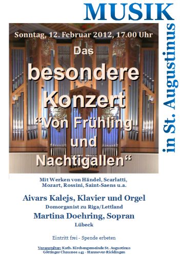 Musik in St. Augustinus: Das besondere Konzert