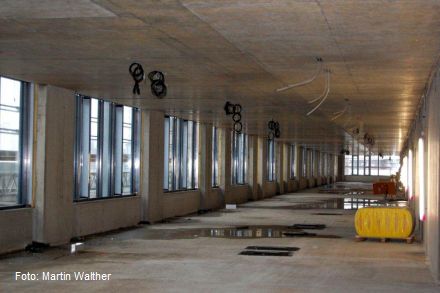 Hightek und Geothermieanschlüsse, künftige Station