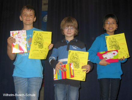 Vorlesewettbewerb der Wilhelm Busch Schule