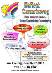Hoffest Canarisweg 2012