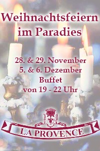 Weihnachtsfeiern im Paradies
