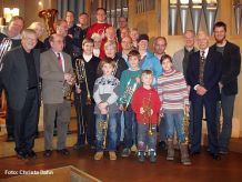 Posaunenchor St. Thomas mit Organisten (Foto: Christa Dahn)