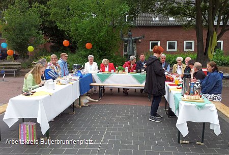 Bürgerbrunch am Sonntag, 15. Juli 2013 auf dem Butjerbrunnenplatz