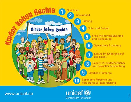 unicef: Kinder haben Rechte