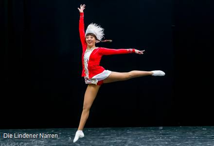 Platz 1. für Tanzmariechen Ivka-Larissa Höfler