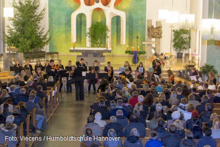 Das Schulorchester der Humboldtschule