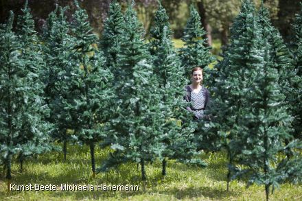 Kunst-Beete: Michaela Hanemann