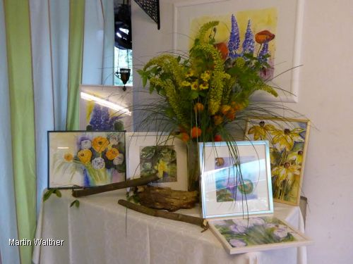 Pop-Up-Galerie Munzeler Strae: Malerei & Floristik