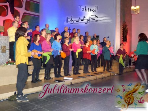 Jubiläumskonzert 25 Jahre Chor Taktvoll