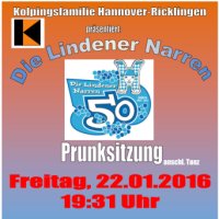 Kolpingsfamilie Hannover-Ricklingen präsentiert die Lindener Narren
