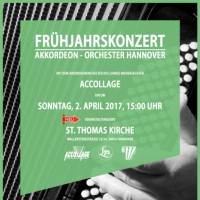 Frühjahrs-Konzert Akkordeonorchester Hannover in Ricklingen am 02.04.2017 15 Uhr