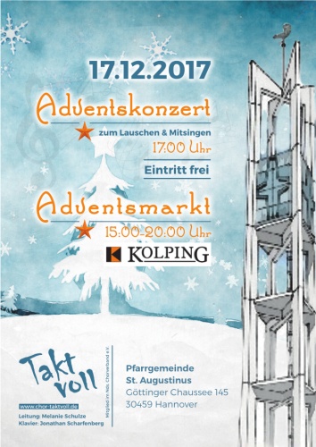 Adventskonzert & Adventsmarkt der Kolpingsfamilie Hannover-Ricklingen