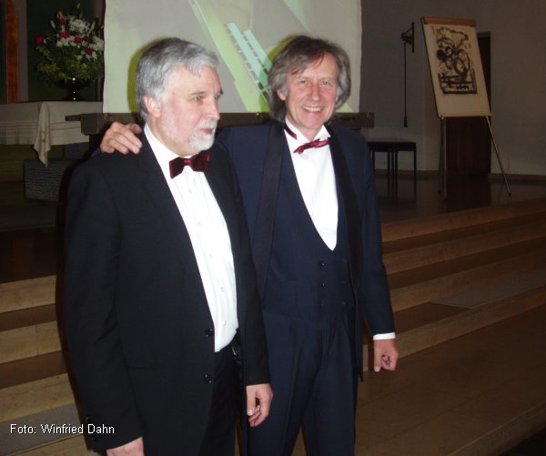 Prof. Alexander Fiseisky und Prof. Eckart Haupt (v.l./2005)