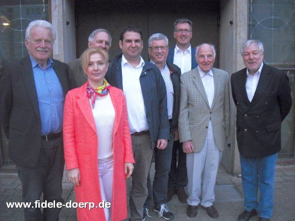 CDU-Bezirksratsfraktion zu Besuch auf der Orgelempore