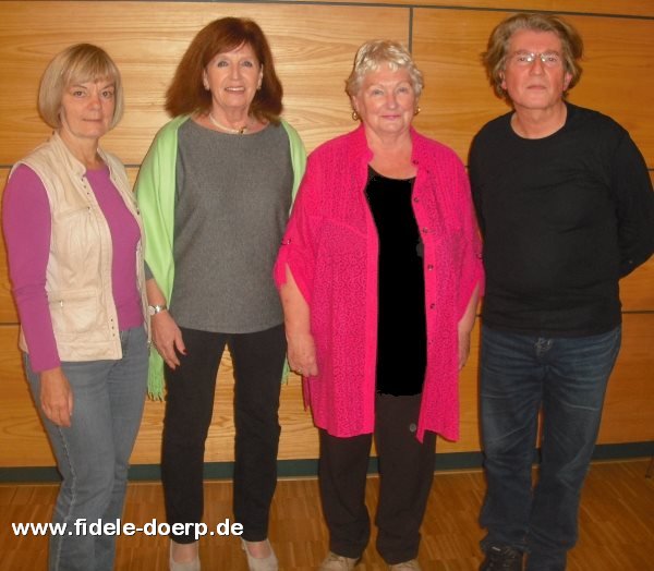 Der neue Freundeskreis-Vorstand: Dorothea Pfuch, Cäcilia Stippich-Rümenap, Anita Lohse und Christian Gläsker (v.l.)