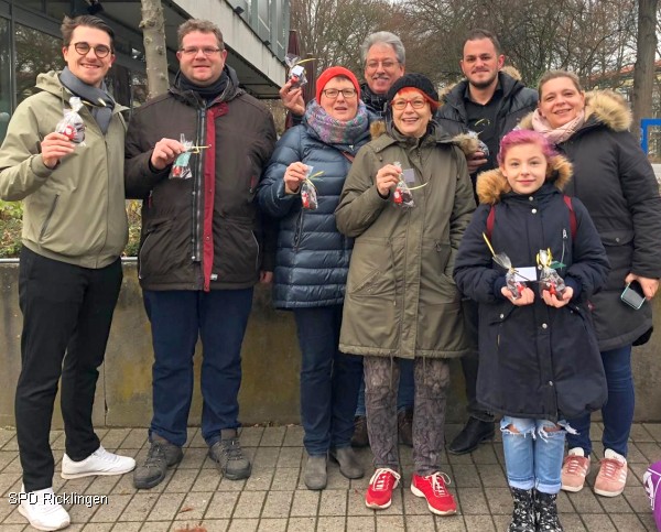 Süße Adventsgrüße des SPD-OV Ricklingen