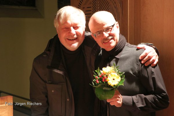 Winfried Dahn und Prof. Martin Lücker (Foto: Jürgen Riechers)