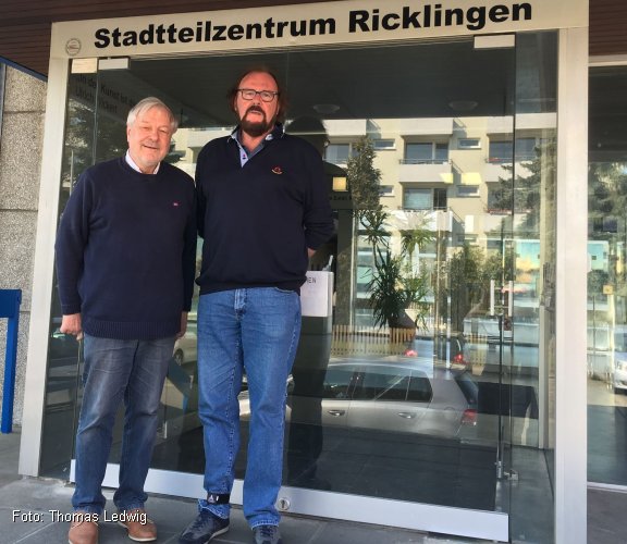 Winfried Dahn und Hartmut Herbst (v.l. / Foto Thomas Ledwig