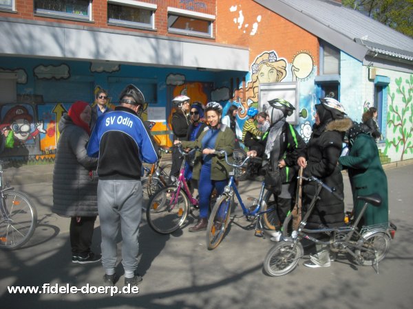 Integration macht Schule mit dem Fahrrad