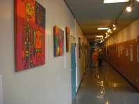 Ausstellung 'Spuren hinterlassen' vom Brigitte Toepffer