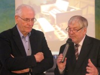Prof. Rolf Wernstedt und Winfried Dahn (v.l. / Foto: Jürgen Riechers)