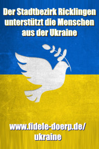 Der Stadtbezirk Ricklingen unterstützt die Menschen aus der Ukraine