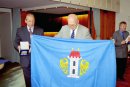 Stadtpräsidenten Janusz Marszalek und OB Herbert Schmalstieg im Rathaus 2003(Foto: Jürgen Riechers)