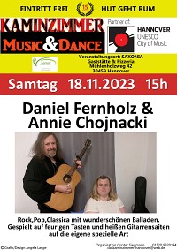 Kaminzimmer - Music & Dance: Daniel Fernholz & Annie Chojnacki