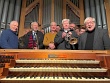 Der Posauenchor St. Thomas unter der Leitung Volker Hartmann