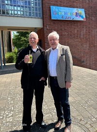Volker Hartmann und Winfried Dahn am 04.06.2023 (Foto: Christa Dahn)